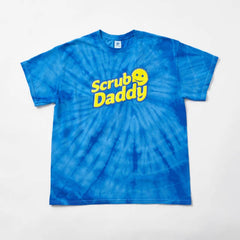 Adult Tee in Tie-Dye (Blue)